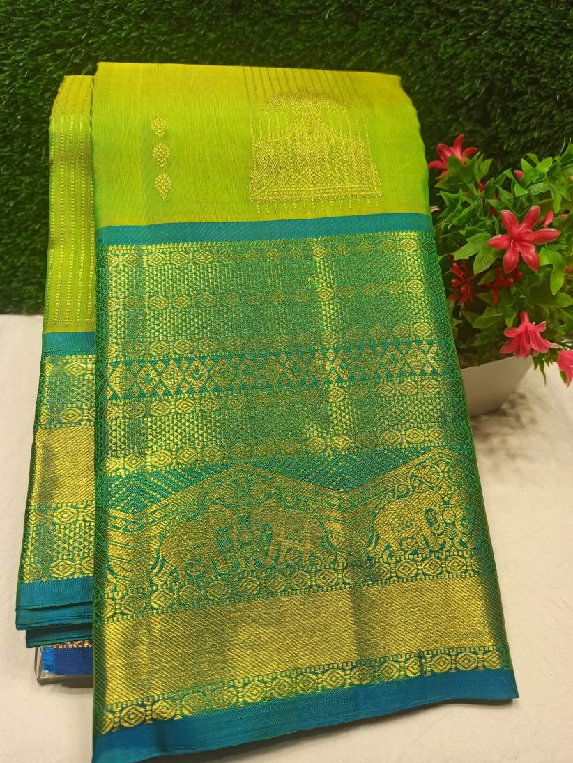 Pure Kanchipuram Silk Saree.