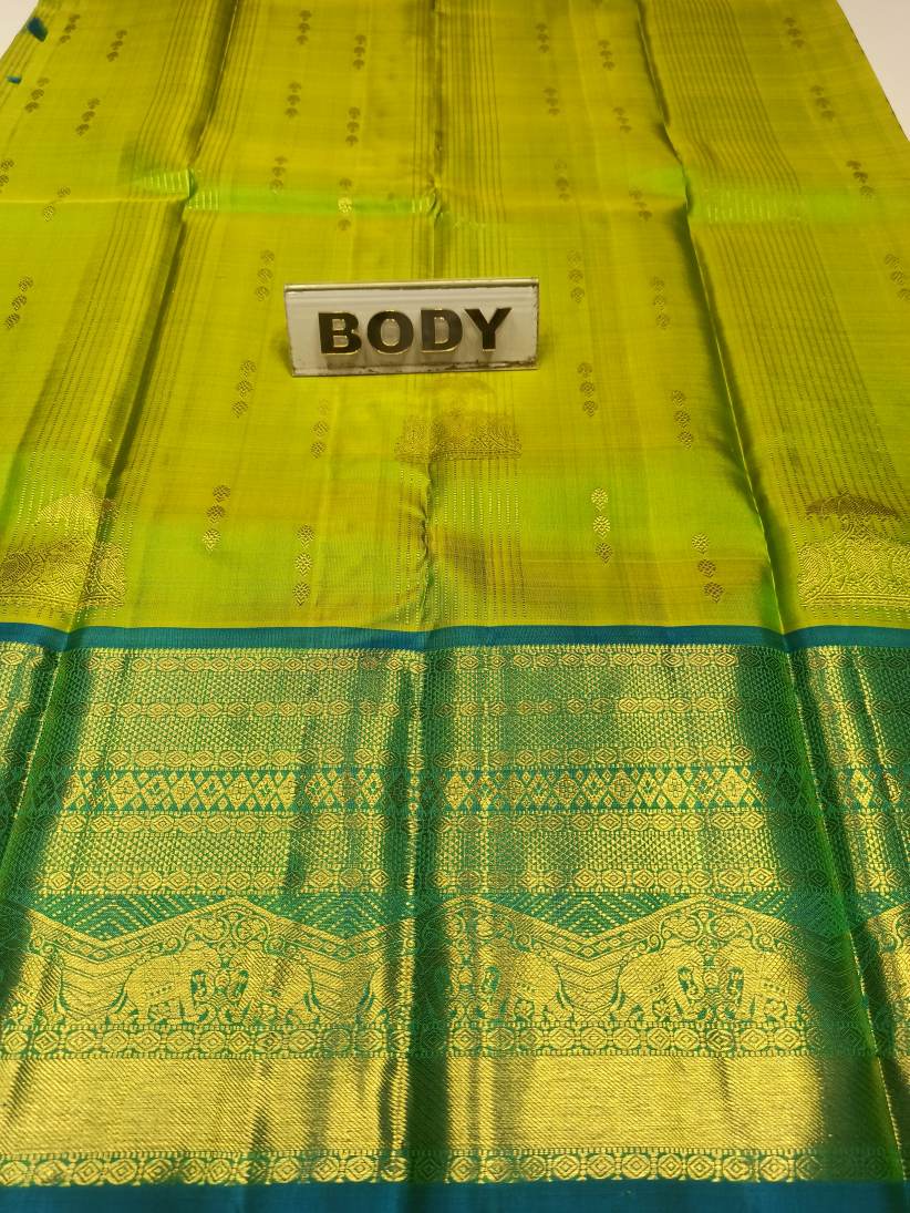 Pure Kanchipuram Silk Saree.