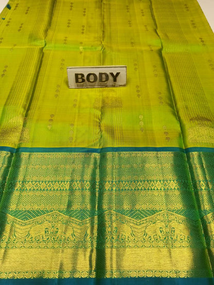 Pure Kanchipuram Silk Saree.