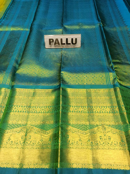 Pure Kanchipuram Silk Saree.