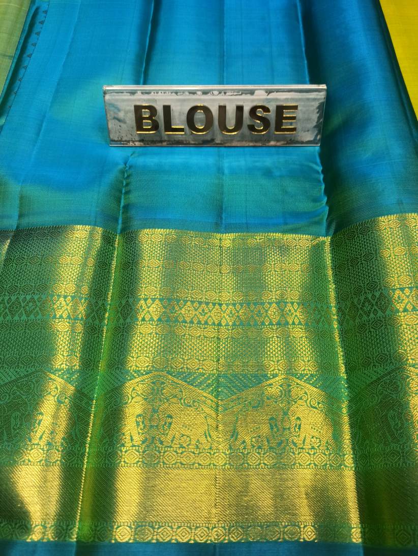 Pure Kanchipuram Silk Saree.