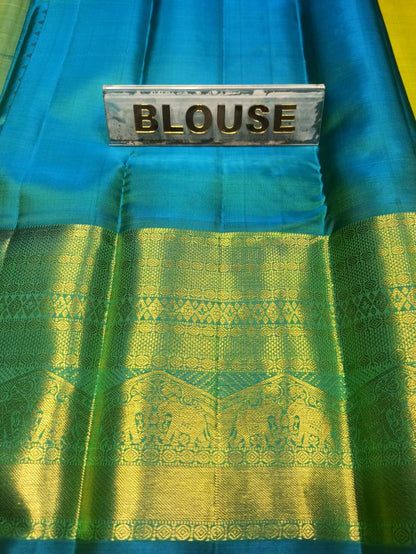 Pure Kanchipuram Silk Saree.