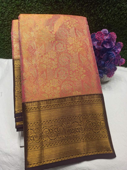 Pure Kanchipuram Silk Saree.