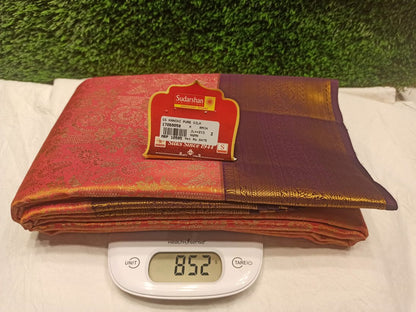 Pure Kanchipuram Silk Saree.