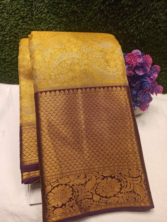 Pure Kanchipuram Silk Saree.