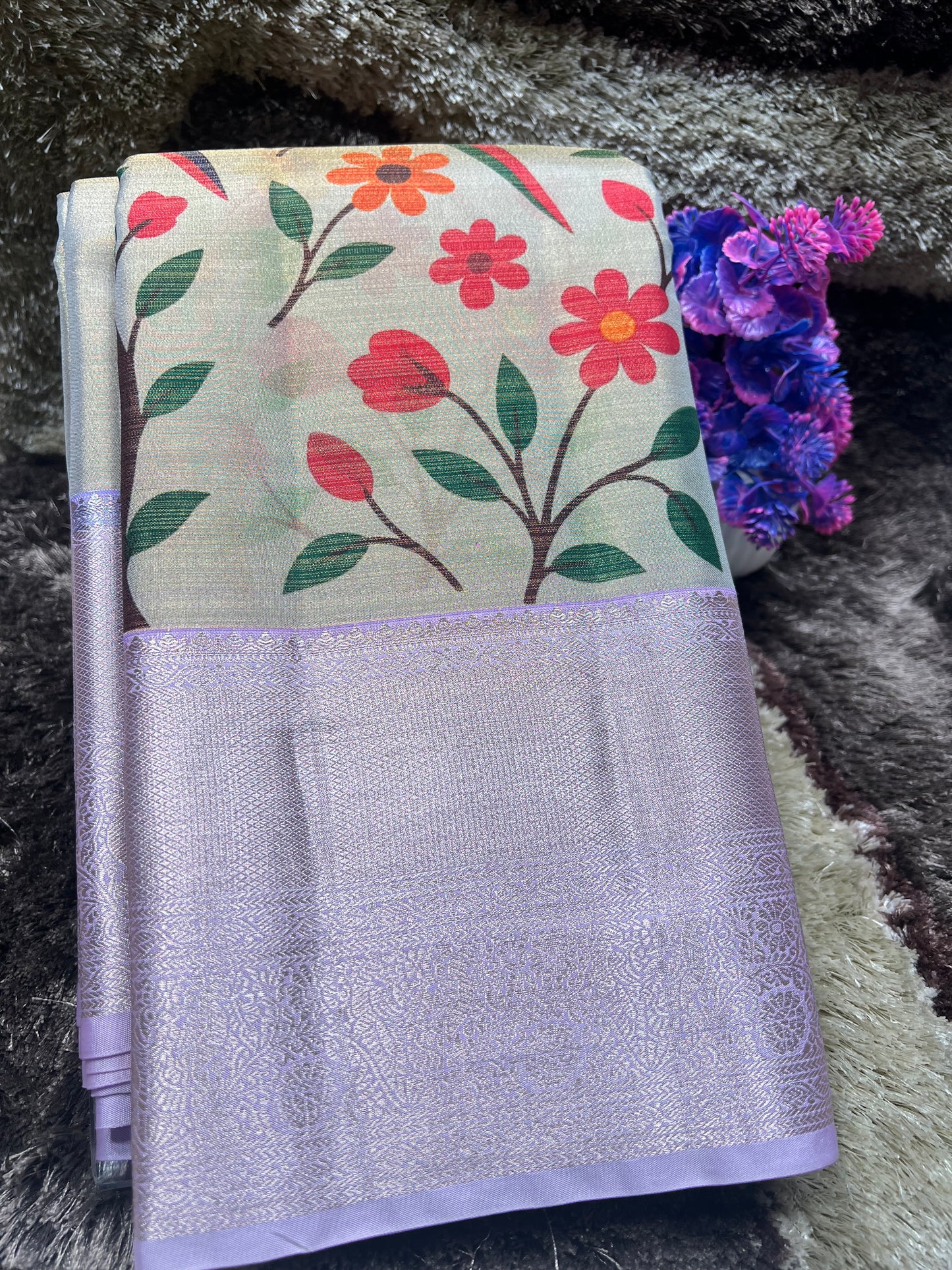 Kanchi Mix Silk Saree