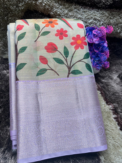 Kanchi Mix Silk Saree
