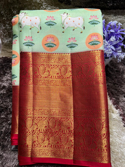 Pure Kanchipuram Silk Saree