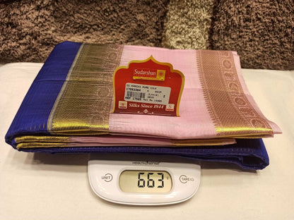 Pure Kanchipuram Silk Saree.