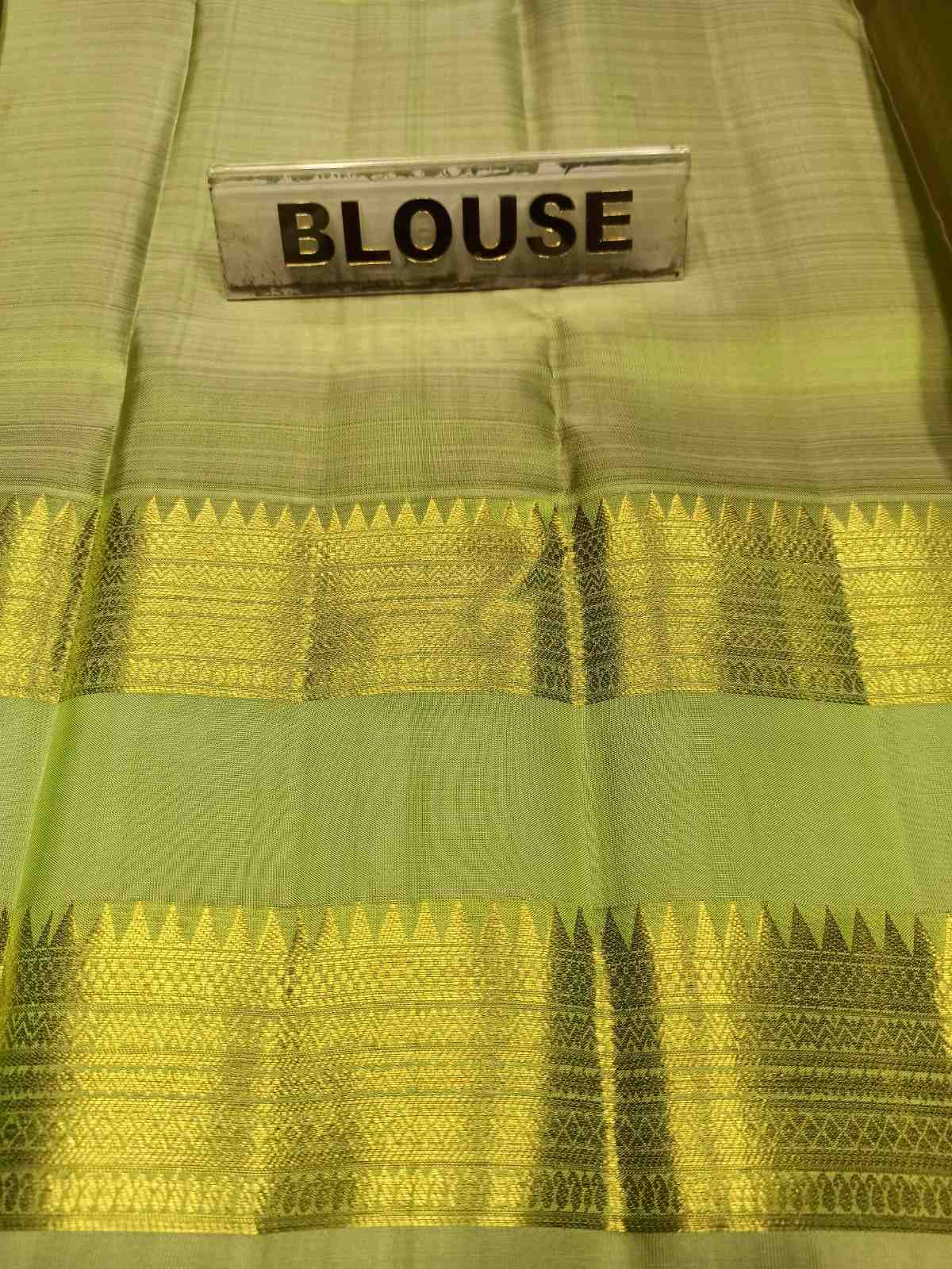 Pure Kanchipuram Silk Saree.