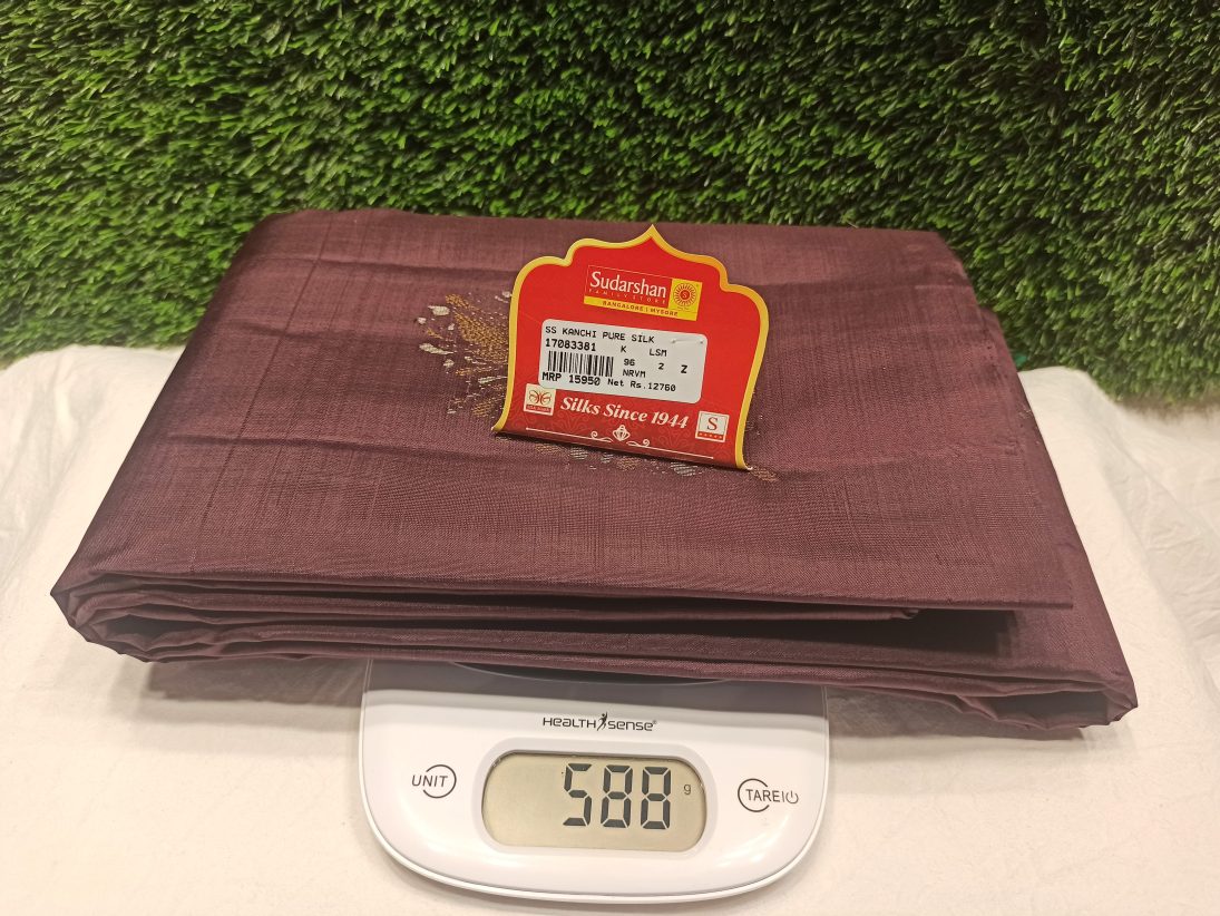 Pure Kanchipuram Silk Saree.