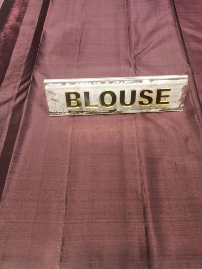 Pure Kanchipuram Silk Saree.