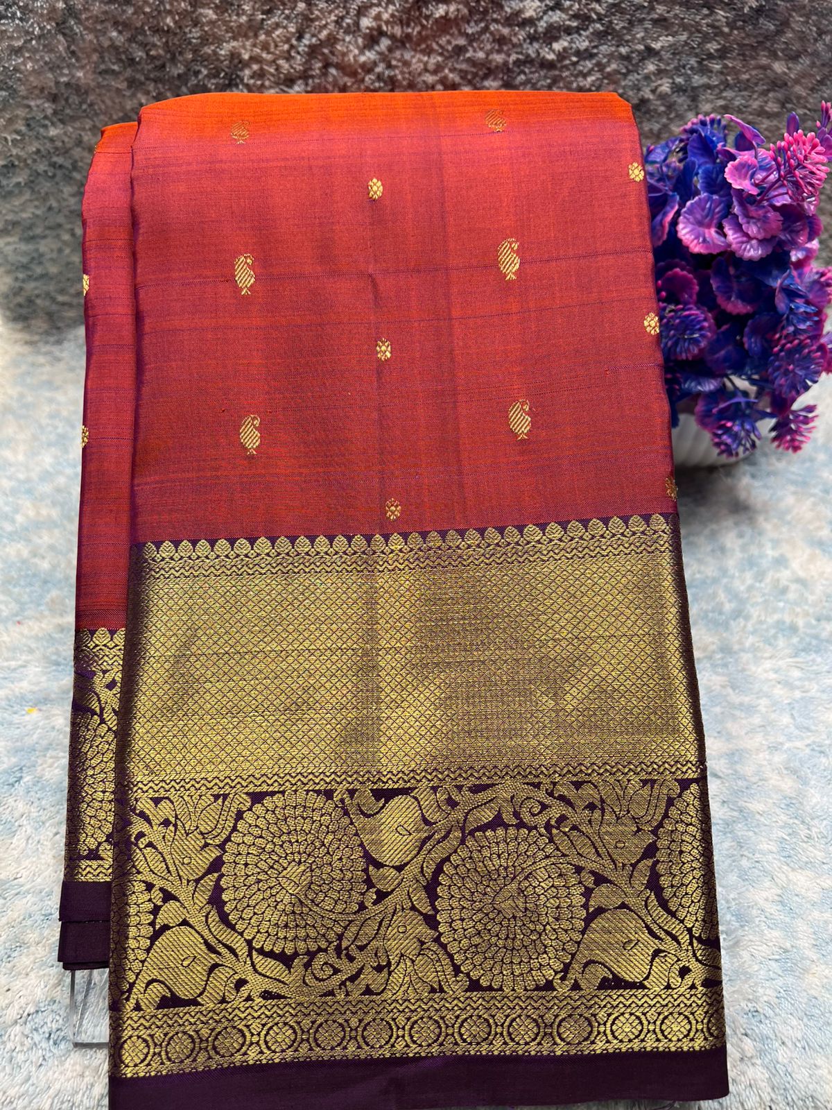 Pure Kanchipuram Silk Saree