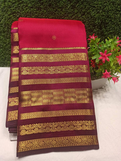 Pure Kanchipuram Silk Saree.