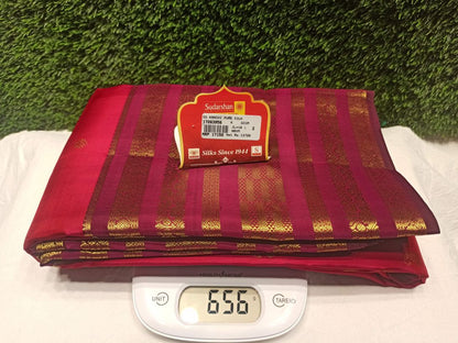 Pure Kanchipuram Silk Saree.