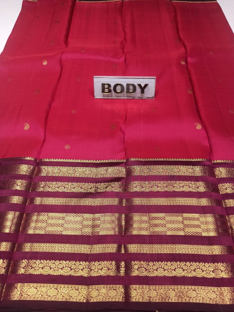 Pure Kanchipuram Silk Saree.