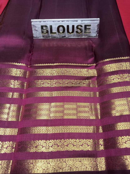 Pure Kanchipuram Silk Saree.