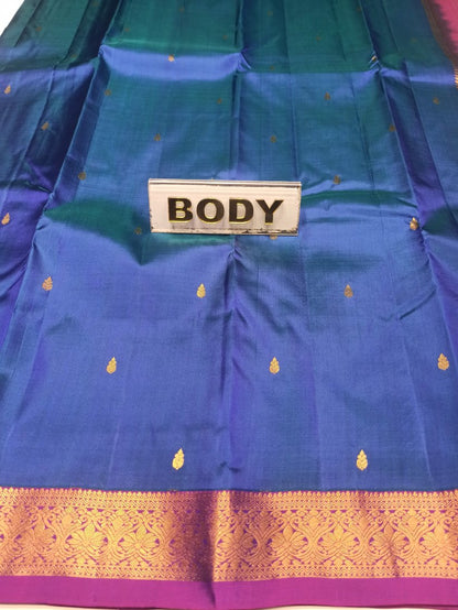 Pure Kanchipuram Silk Saree.