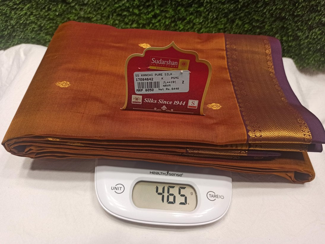 Pure Kanchipuram Silk Saree.