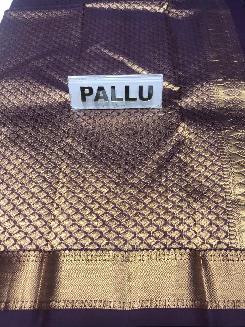 Pure Kanchipuram Silk Saree.