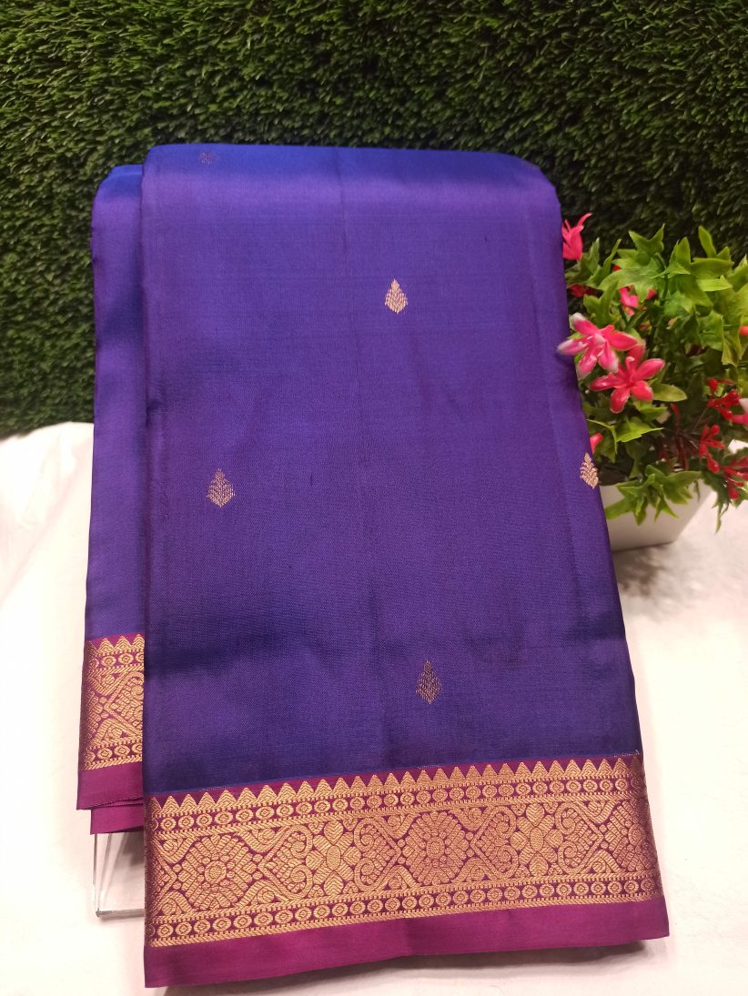 Pure Kanchipuram Silk Saree.