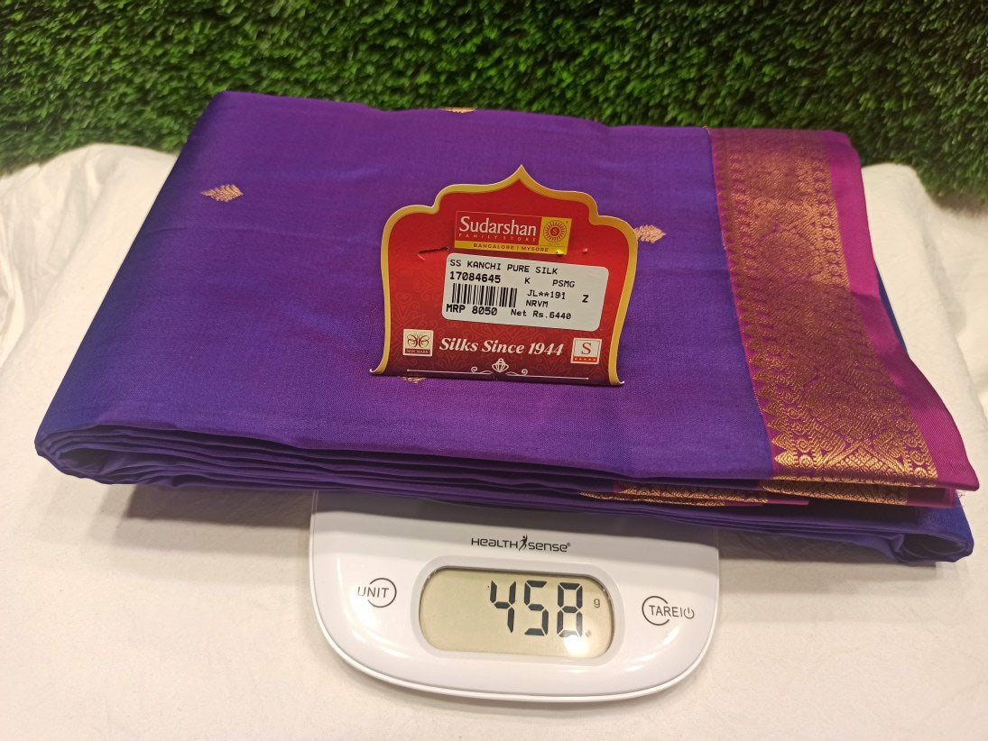 Pure Kanchipuram Silk Saree.