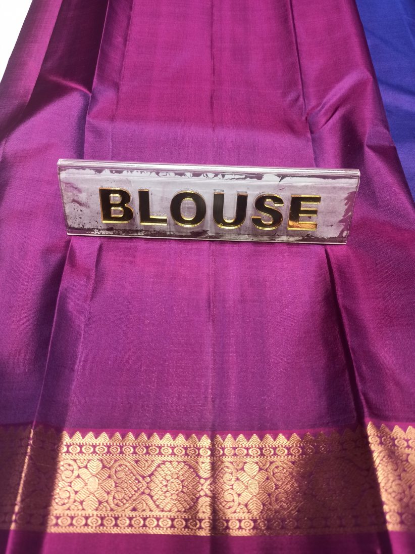 Pure Kanchipuram Silk Saree.