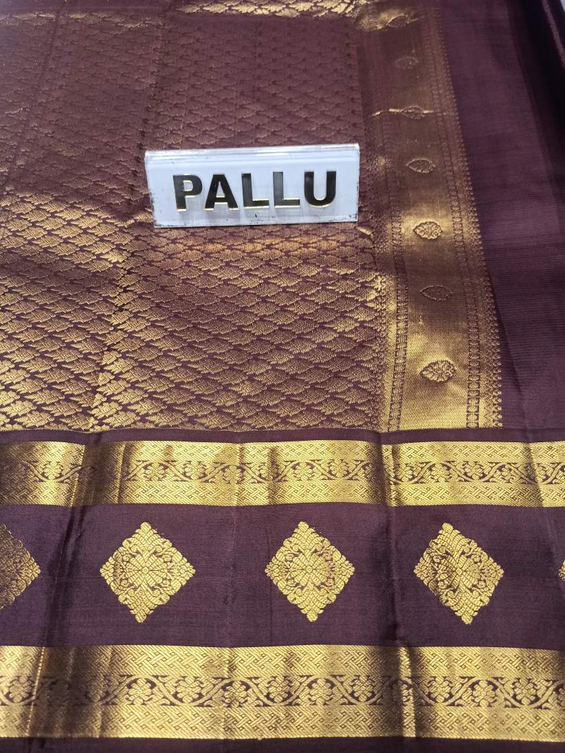 Pure Kanchipuram Silk Saree.