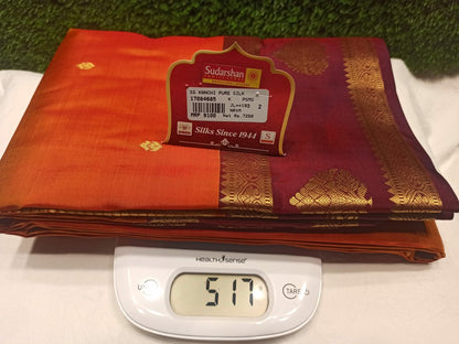Pure Kanchipuram Silk Saree.