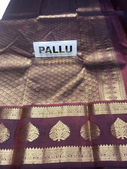 Pure Kanchipuram Silk Saree.