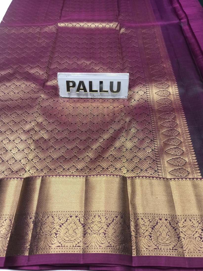 Pure Kanchipuram Silk Saree.