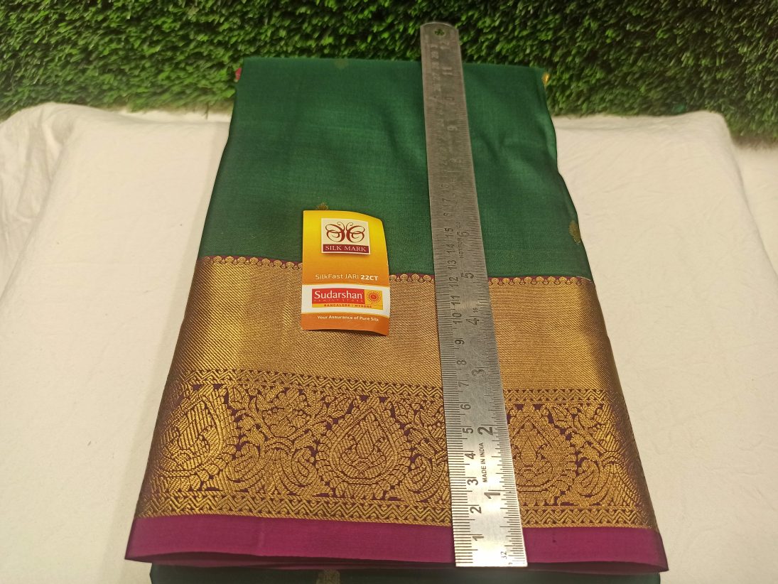 Pure Kanchipuram Silk Saree.