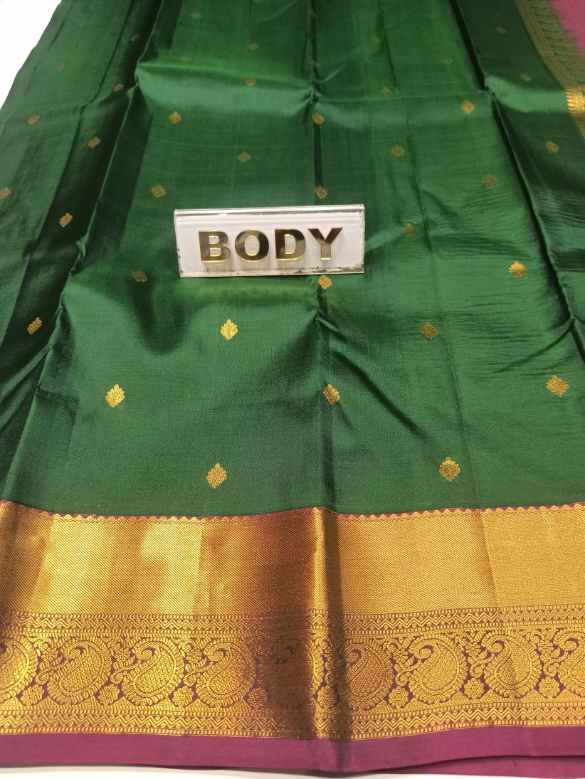 Pure Kanchipuram Silk Saree.