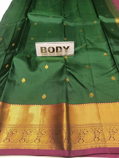 Pure Kanchipuram Silk Saree.