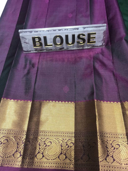 Pure Kanchipuram Silk Saree.