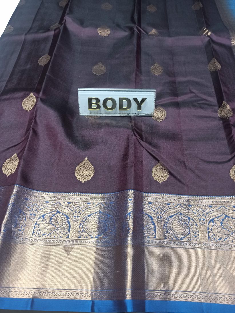 Pure Kanchipuram Silk Saree.