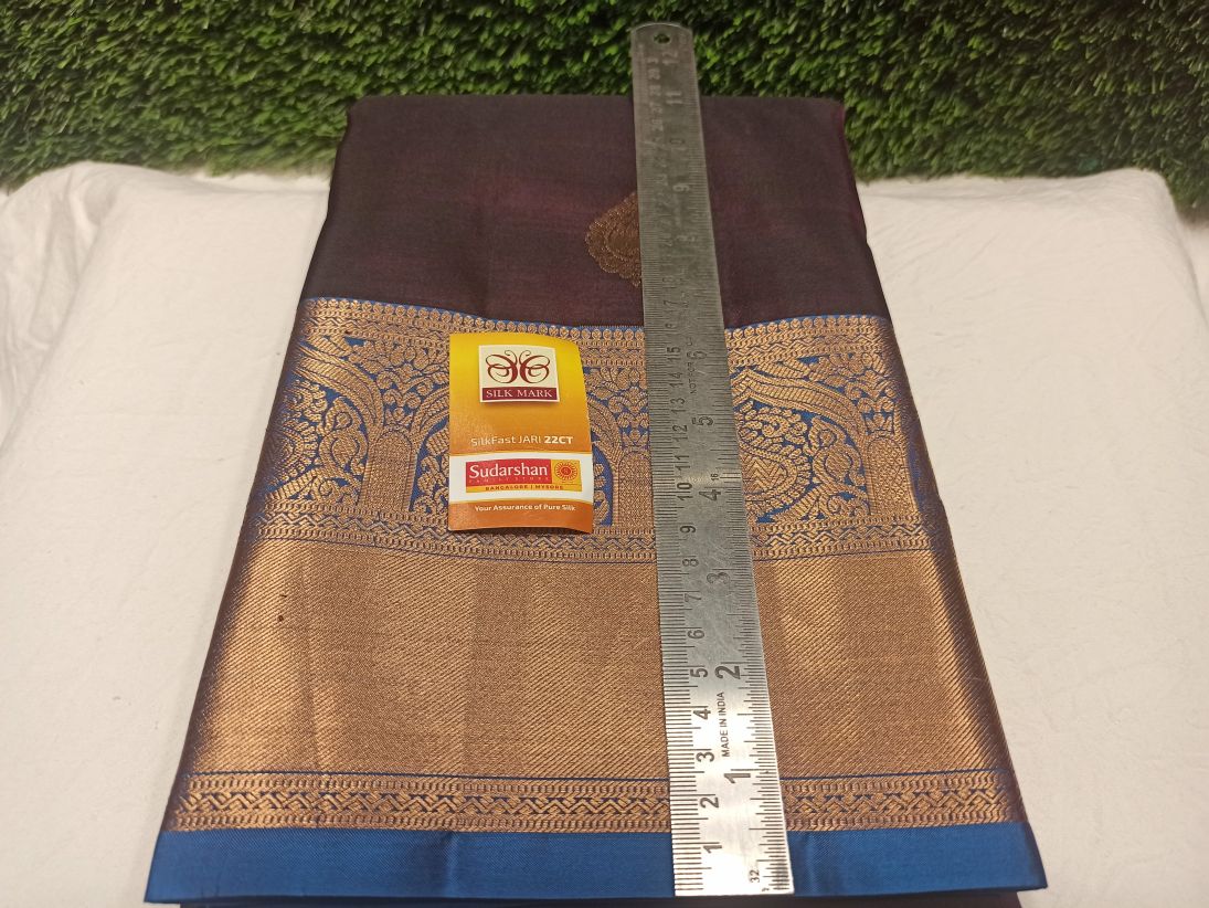 Pure Kanchipuram Silk Saree.