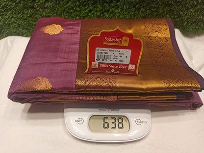 Pure Kanchipuram Silk Saree.