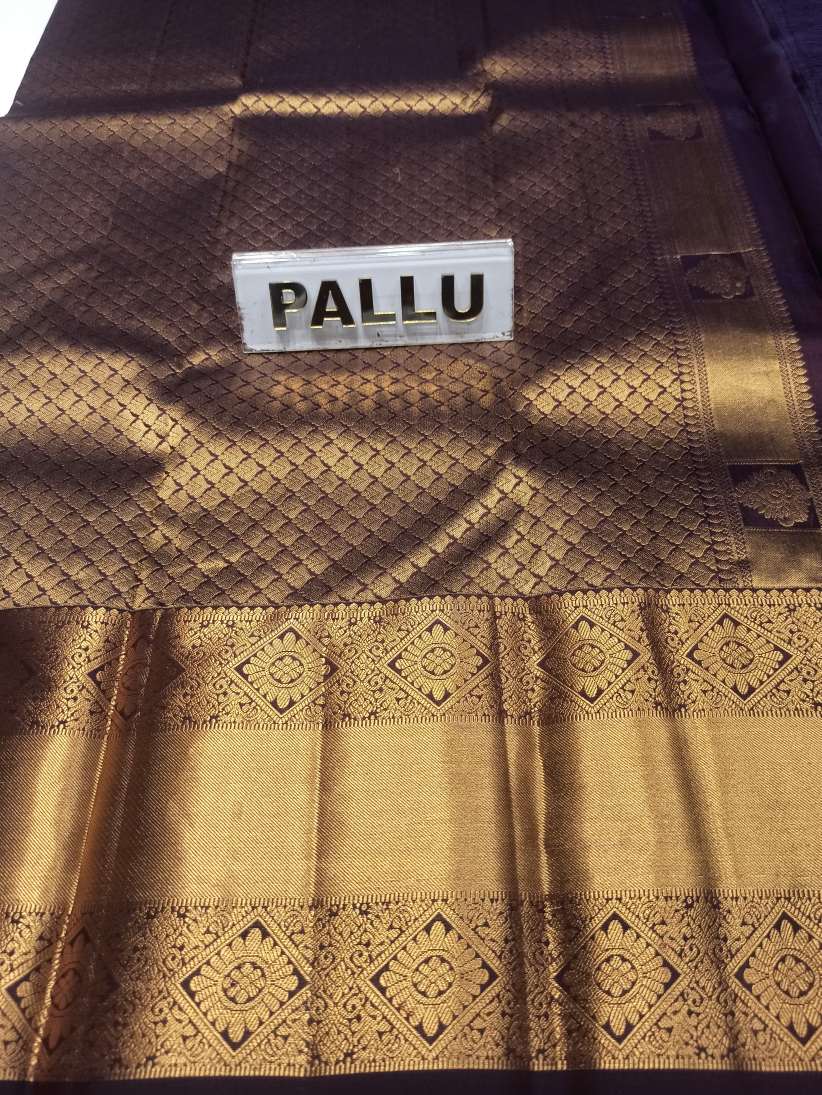 Pure Kanchipuram Silk Saree.