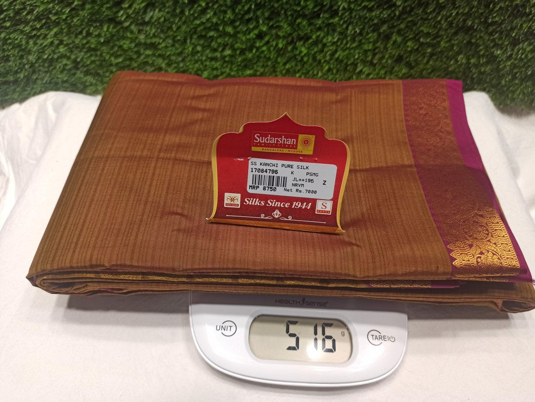 Pure Kanchipuram Silk Saree.