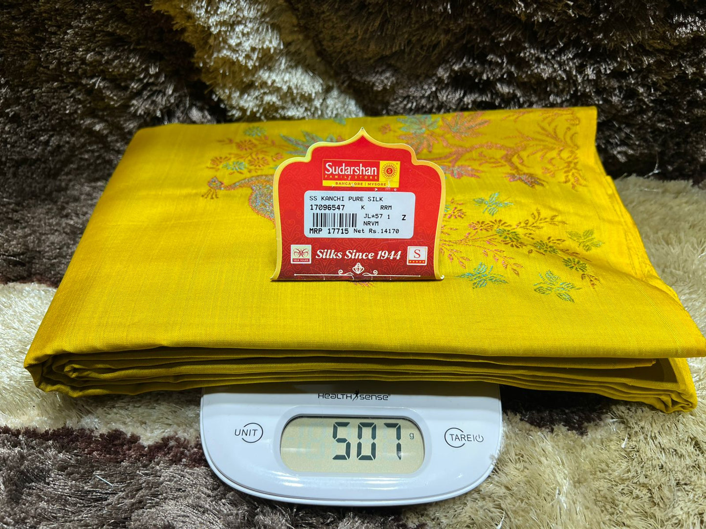 Pure Kanchipuram Silk Saree