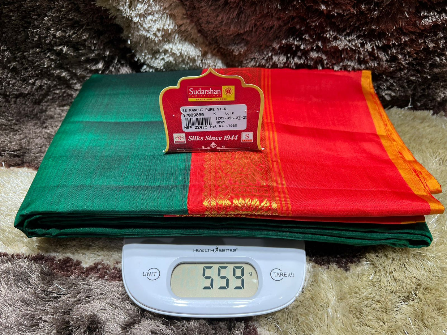 Pure Kanchipuram Silk Saree