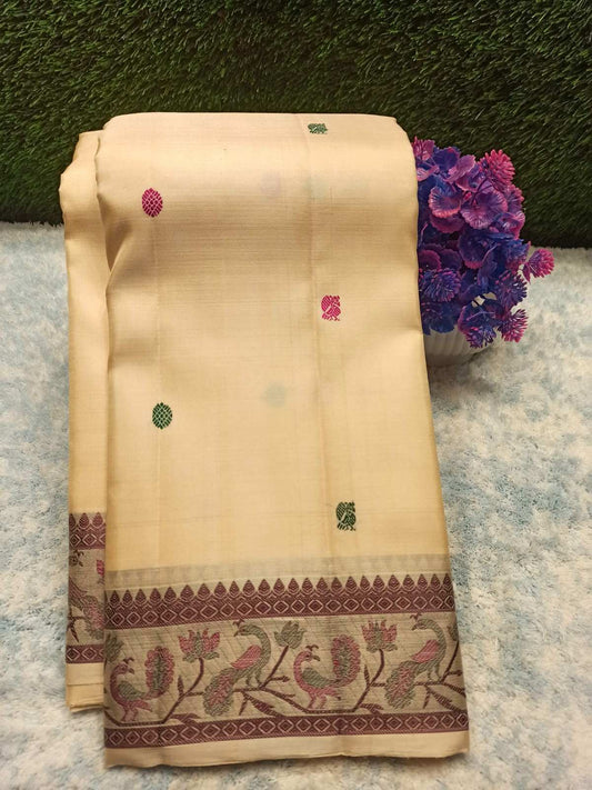 Pure Kanchipuram Silk Saree.