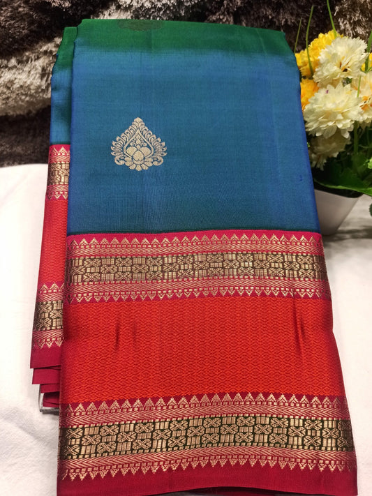 Pure Kanchipuram Silk Saree.