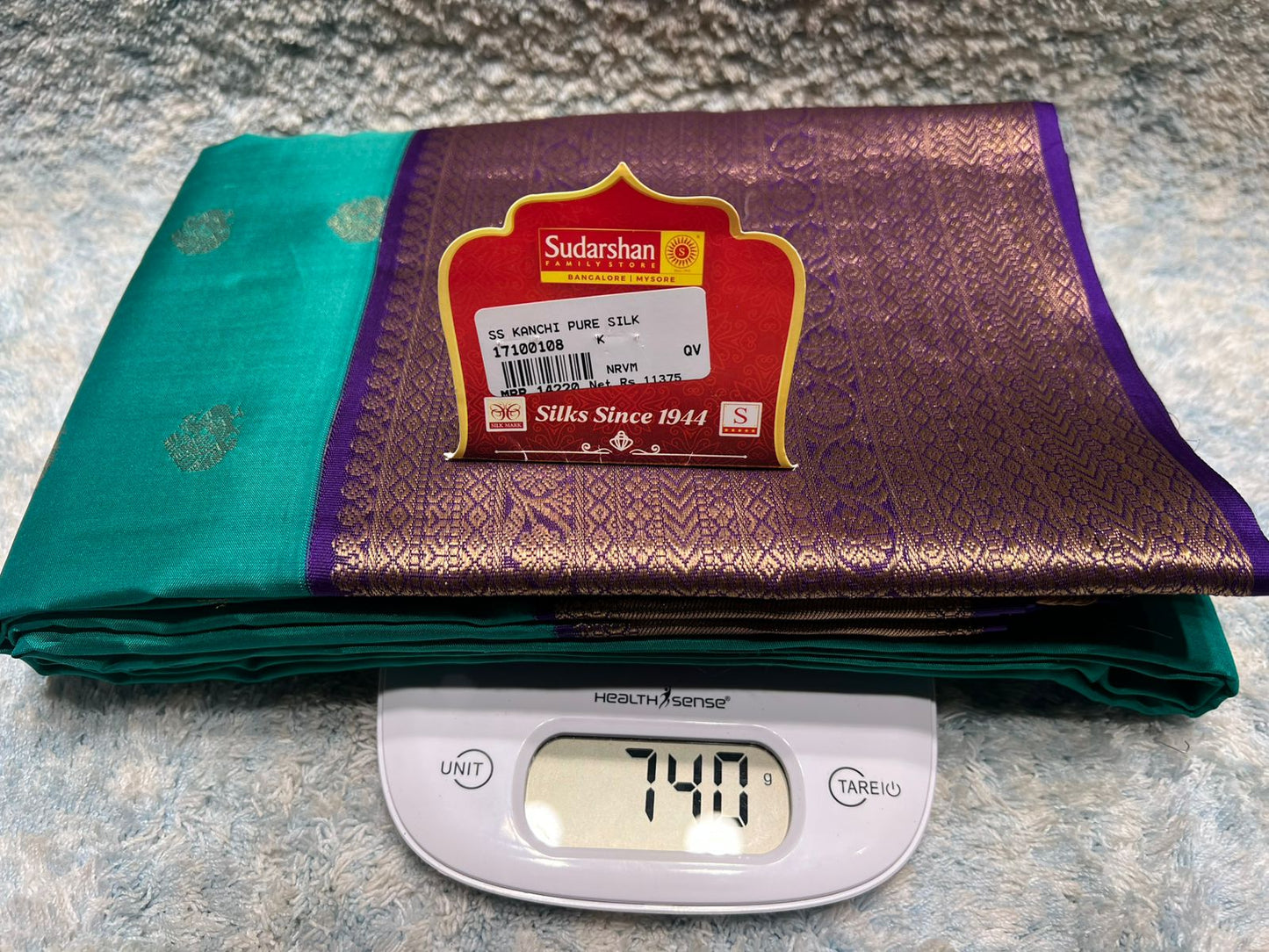 Pure Kanchipuram Silk Saree