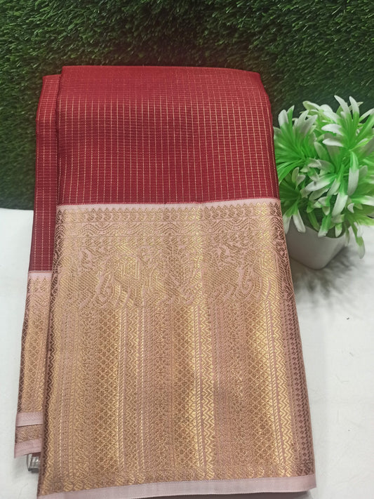 Pure Kanchipuram Silk Saree.
