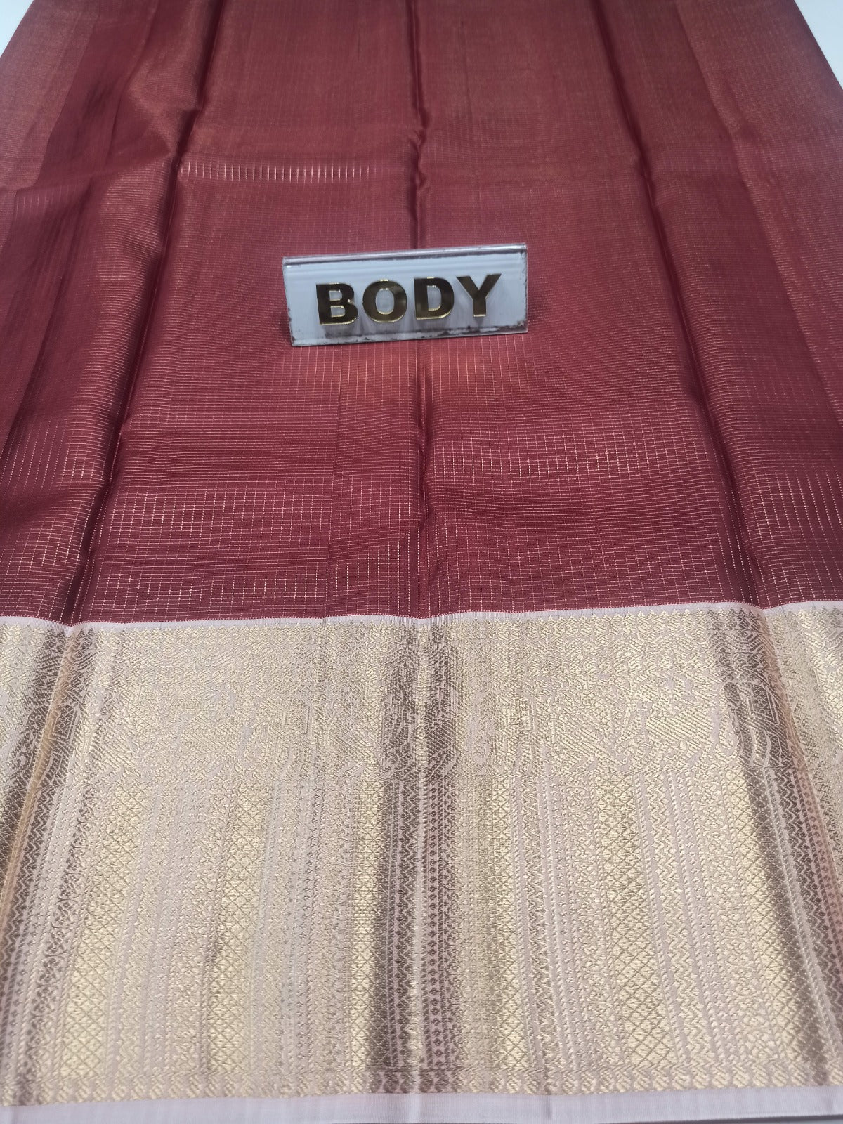 Pure Kanchipuram Silk Saree.