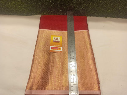 Pure Kanchipuram Silk Saree.