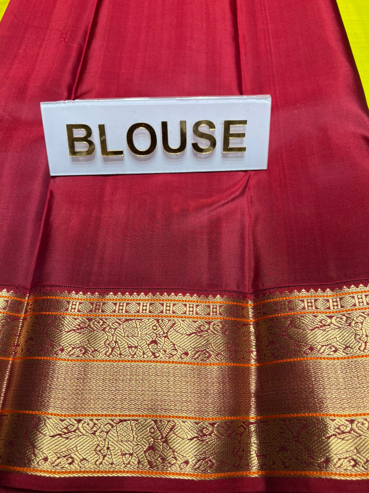 Pure Kanchipuram Silk Saree