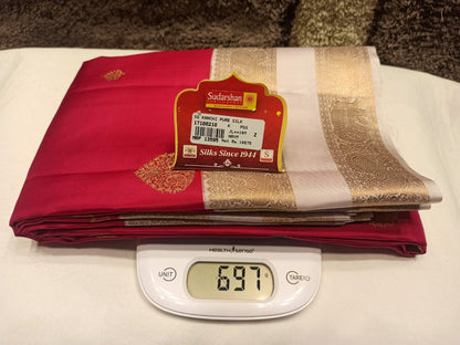 Pure Kanchipuram Silk Saree.